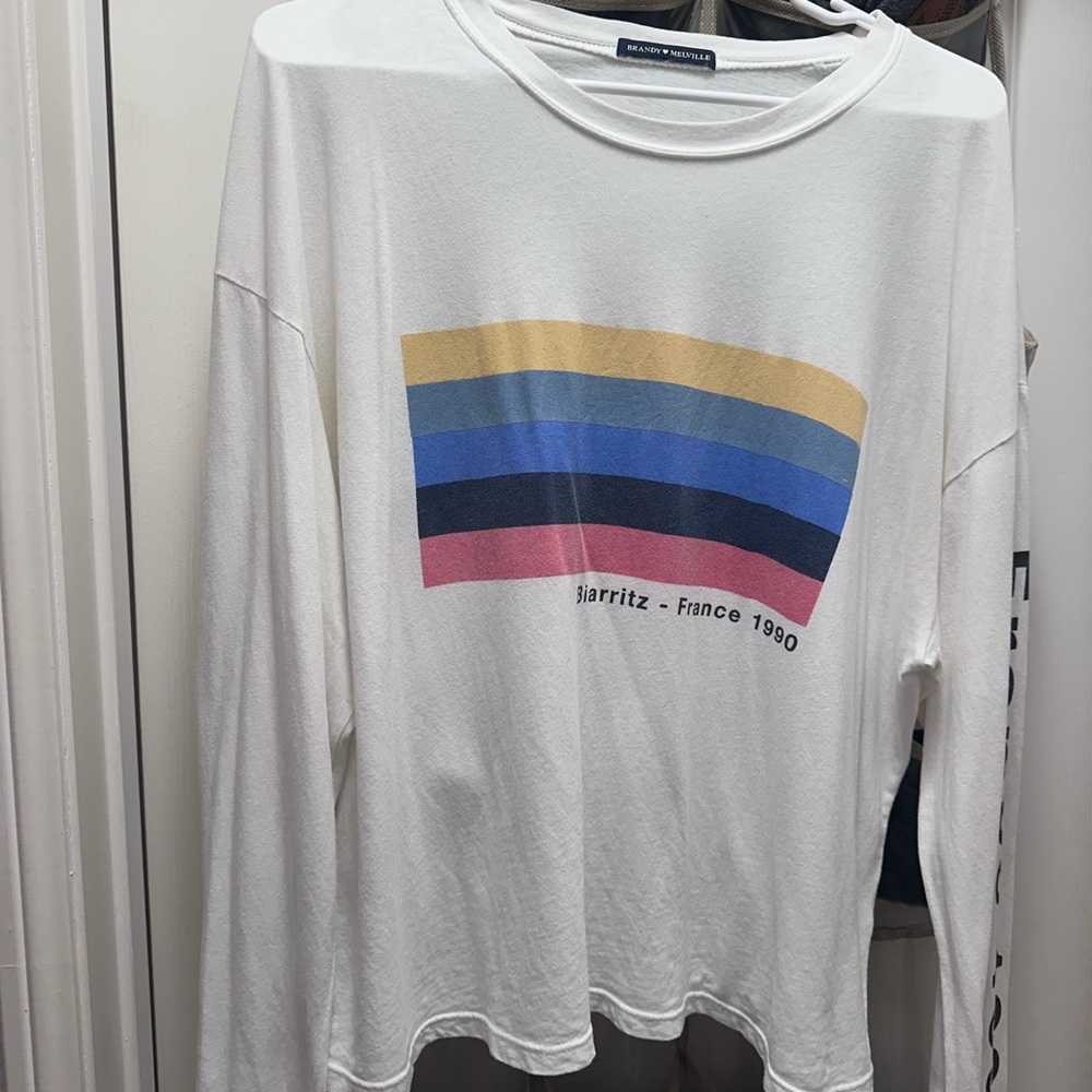 Brandy Melville White Tee